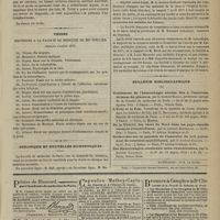 0315 - Page 303 - Société de chirurgie. Séance du 28 mars 1877. Rapport. Observation de lymphadénome malin. M. Trélat / Thèses soutenues à la Faculté de médecine de Montpellier pendant l'année 1876 / Chronique et nouvelles scientifiques. Faculté de médecine de Paris. - Avis / Hôpital Saint-Louis / Bulletin bibliographique