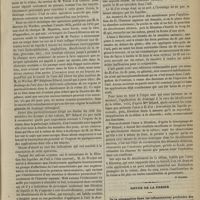 0327 - Page 315 - Revue clinique hebdomadaire. De la fièvre typhoïde à rechutes / Drainage de l'oeil / Revue de la presse. De la trépanation dans les inflammations profondes des os