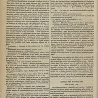 0344 - Page 332 - Hôpital Cochin. M. Desprès. Cas rare de hernie inguinale droite interstitielle étranglée derrière le testicule arrêté à l'anneau. Opération. Mort. (Observation recueillie par M. Brun...) / Syphilis des nouveau-nés ; par M. le Docteur Faure