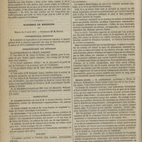 0346 - Page 334 - Hydrologie. Les eaux d'Aulus. Par M. le Docteur Besné / Académie de médecine. Séance du 10 avril 1877. Correspondance officielle / Correspondance non officielle / Présentations / Élection / Lectures. Du sommeil. M. Willemin / Gastro-stomie. M. Lanelongue