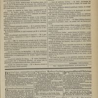 0355 - Page 343 - Chronique et nouvelles scientifiques. Faculté de médecine de Paris. Cours complémentaire de chimie / Avis / Faculté de médecine de Montpellier / Faculté de médecine de Nancy / Faculté des sciences de Nancy / Faculté des sciences de Rennes / École de médecine d'Alger / École de médecine d'Arras / École de médecine de Dijon