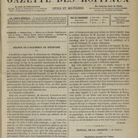 0365 - Page 353 - Sommaire / Séance de l'Académie de médecine [Dr Brochin] / Hôpital de la Charité. M. Gosselin. Papillôme granulé de l'anus