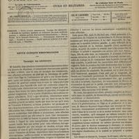 0397 - Page 385 - Sommaire / Revue clinique hebdomadaire. Tarsalgie des adolescents