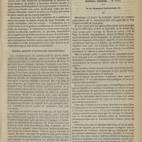 0399 - Page 387 - Revue clinique hebdomadaire. Méthode des caustiques appliquée au traitement des abcès ossifluents externes / Ablation partielle d'un bourrelet hémorrhoïdaire / Hôpital Necker. M. Hardy. De la dyspepsie douloureuse