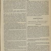 0407 - Page 395 - Hôpital du Midi. M. Mauriac. Ulcérations non virulentes des organes génitaux / Affection gangréneuse ou anthracoïde du gland / Société de biologie. Séance du 28 avril 1877. Communications. Monstruosités accidentelles. M. Pouchet / Effets vasculo-cardiaques des excitations des sens spéciaux. M. Couty fait en son nom et au nom de M. Charpentier