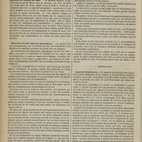 0408 - Page 396 - Société de biologie. Séance du 28 avril 1877. Communications. Effets vasculo-cardiaques des excitations des sens spéciaux. M. Couty fait en son nom et au nom de M. Charpentier / Des moyens d'enregistrer les pulsations et les changements de volume du coeur. M. Franck / Structure du foie chez les invertébrés. M. Cadiat / Présentation. Appareil d'induction. M. Trouvé