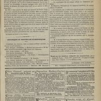0411 - Page 399 - Société médicale des hôpitaux. Séance du 27 avril 1877. Suite de la discussion sur le traitement de la fièvre typhoïde par les bains froids. M. Féréol répond à l'argumentation de M. Peter. Langue noire. M. Vallin / Chronique et nouvelles scientifiques