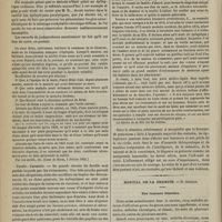 0430 - Page 418 - Hospice de Bicêtre. M. Legrand du Saulle. Les épileptiques / Hôpital de la Charité. M. Gosselin. Des tumeurs blanches