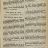 0449 - Page 437 - Société de biologie. Séance du 12 mai 1877. Communications. De la sécrétion du suc gastrique. M. Cl. Bernard / Société médicale des hôpitaux. Séance du 11 mai 1877. Rapport trimestriel sur les maladies régnantes