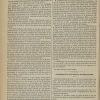 0458 - Page 446 - Académie de médecine. Séance du 15 mai 1877. Discussion / Chronique et nouvelles scientifiques. Faculté de médecine de Paris / Faculté des sciences de Paris