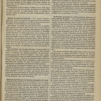 0529 - Page 517 - Revue de la presse. De l'emploi de l'électricité contre l'insomnie. (Journ. des conn. méd.) / Maladie kystique du testicule. (Rev. méd. de Toulouse) / Dyspepsie produite par la rétention incomplète de l'urine. (Un. méd.) / Perforation spontanée de l'artère poplitée dans une tumeur blanche du genou. (Lyon méd.) / De la valeur de l'emploi de méthode des circulations artificielles dans les expérimentations physiologiques