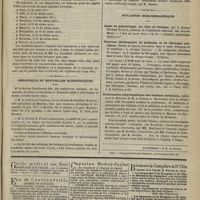 0539 - Page 527 - Concours pour l'admission aux emplois d'élève du service de santé militaire / Chronique et nouvelles scientifiques / Bulletin bibliographique