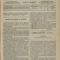 0573 - Page 561 - Sommaire / Séance de l'Académie de médecine [Dr Victor Revillout] / Hôpital Saint-Louis. M. E. Guibout. Le psoriasis. (Leçon recueillie par M. Magne...)