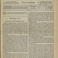 0589 - Page 577 - Sommaire / Hôtel-Dieu. M. Rigal. Pronostic des maladies organiques du coeur