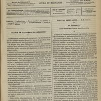 0597 - Page 585 - Sommaire / Séance de l'Académie de médecine [Dr Victor Revillout] / Hôpital Saint-Louis. M. E. Guibout. Le psoriasis. (Leçon recueillie par M. Magne...)