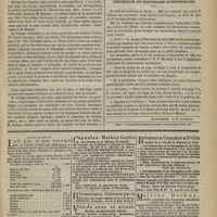 0603 - Page 591 - Société de biologie. Séance du 23 juin 1877. Communications. De cuivre. M. Galippe / Drainage de l'oeil par le cat-gut. M. Nicati (A suivre) / Chronique et nouvelles scientifiques. Faculté de médecine de Paris / Avis / Erratum / Hygiène de l'enfance