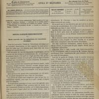 0653 - Page 641 - Sommaire / Revue clinique hebdomadaire. Étude nouvelle sur les symptômes de l'alcoolisme chronique
