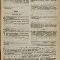 0659 - Page 647 - Société de chirurgie. Séance du 11 juillet 1877. Présentation de malades. Taille périnéale par le thermo-cautère. M. Anger / Thèses soutenues à la Faculté de médecine de Paris pendant l'année 1877 / Chronique et nouvelles scientifiques. Faculté de médecine de Paris / Hôpitaux de Paris / École de médecine de Tours