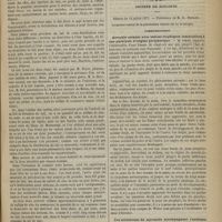 0689 - Page 677 - Empoisonnement par le vitriol blanc. Par M. H. Lutier... / Société de biologie. Séance du 14 juillet 1877. Communications. Atrophie cutanée avec lésions trophiques consécutives à une paralysie d'origine périphérique. M. Vidal / Des altérations du myocarde accompagnant l'asthénie cardiaque. M. Renaut