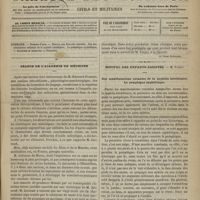 0693 - Page 681 - Sommaire. Séance de l'Académie de médecine [Dr Victor Revillout] / Hôpital des Enfants-assistés. M. Parrot. Des manifestations cutanées de la syphilis héréditaire. Le pemphigus syphilitique