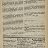0699 - Page 687 - Académie de médecine. Séance du 24 juillet 1877. Discussion sur l'acide salicylique. M. Oulmont / Chronique et nouvelles scientifiques