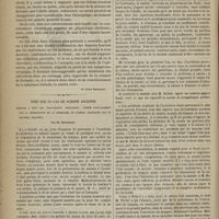 0704 - Page 692 - Revue clinique hebdomadaire. Abcès du cerveau reconnu et ouvert sur le vivant. Autopsie / Note sur un cas de surdité ancienne rebelle à tous les traitements ordinaires, guérie radicalement par la trépanation de la membrane du tympan pratiquée par un nouveau procédé ; par M. Bonnafont