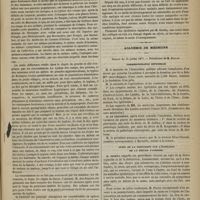 0721 - Page 709 - Note sur le typhus exanthématique de Bretagne. Lue à l'Académie de médecine le 31 juillet 1877, par le Docteur Jules Rochard / Académie de médecine. Séance du 31 juillet 1877. Correspondance officielle / Suite de la discussion sur l'étiologie de la fièvre typhoïde. M. Piorry