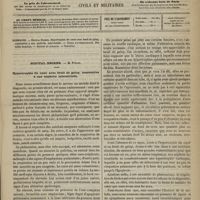 0733 - Page 721 - Sommaire / Hôpital Necker. M. Potain. Hypertrophie du coeur avec bruit de galop, consécutive à une néphrite interstitielle