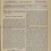 0741 - Page 729 - Sommaire / Séance de l'Académie de médecine. [Dr Victor Revillout] / Hôpital du Midi. M. Mauriac. Ulcérations non virulentes des organes génitaux