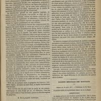 0761 - Page 749 - Clinique des maladies de la bouche. M. E. Magitot. De la gingivite. - Ses différentes formes. - Essai de classification. - Son traitement par l'acide chromique monohydraté. (Leçons et observations recueillies par M. Th. David...) / Société médicale des hôpitaux. Séance du 10 août 1877. Présentations. M. Féréol : Sur le rhumatisme ostéo-hypertrophique des diaphyses et des os plats