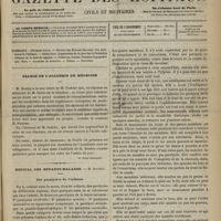 0781 - Page 769 - Sommaire / Séance de l'Académie de médecine. [Dr Victor Revillout] / Hôpital des Enfants-malades. M. Bouchut. Des paralysies de l'enfance