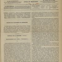 0805 - Page 793 - Sommaire / Séance de l'Académie de médecine. [Dr Victor Revillout] / Hôpital de la Charité. M. Hardy. Empoisonnement par l'urine. - Traitement