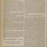 0838 - Page 826 - Hôpital Necker. M. Potain. Mélancolie avec stupeur / Royal college of surgeons. M. Tim. Holmes. Leçons sur le traitement des anévrysmes. (Traduites de l'anglais par le Dr C. Caussidou)