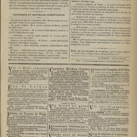 0843 - Page 831 - De l'anémie chez les mineurs ; par le Docteur Bourguet... / Chronique et nouvelles scientifiques. Hôtel-Dieu / Faculté de médecine de Nancy / Hospices civils de Lyon / École pratique