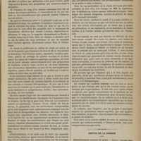0849 - Page 837 - De l'anémie chez les mineurs ; par le Docteur Bourguet... / Revue de la presse. Ralentissement normal du pouls