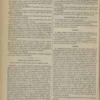0858 - Page 846 - Rétention d'urine et ponction de la vessie. Par le Docteur Garrigue / Étude sur l'aortite aiguë ; par M. le Docteur H. Léger... / Académie de médecine. Séance du 11 septembre 1877. Correspondance officielle / Correspondance non officielle / Rapports / Lecture. M. Laborde : L'action physiologique du salicylate de soude et du mécanisme de son action