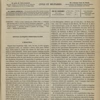 0861 - Page 849 - Sommaire / Revue clinique hebdomadaire. L'Hôtel-Dieu