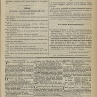 0867 - Page 855 - Rétention d'urine et ponction de la vessie. Par le Docteur Garrigue / Thèses soutenues à la Faculté de médecine de Paris pendant l'année 1877 / Chronique et nouvelles scientifiques / Bulletin bibliographique