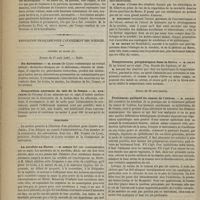 0896 - Page 884 - De l'atrophie musculaire consécutive aux maladies des articulations ; par M. le Docteur E. Valtat... / Association française pour l'avancement des sciences. Congrès du Havre. Séance du 27 août (soir). - Suite. Du daltonisme. M. Favre... / Composition anormale du lait de la femme. M. Marchand... / Élections. La scrofule au Havre. M. Gibert / Températures périphériques dans la fièvre. M. Couty / Séance du 29 août (matin). Traitement palliatif du cancer de l'utérus. M. Courty / Lymphorrhagie bronchique. M. Henrot