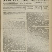 0901 - Page 889 - Sommaire / Séance de l'Académie de médecine. [Dr Brochin]