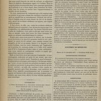 0904 - Page 892 - Hôpital de la Charité. M. Hardy. Néphrite albumineuse avec accidents urémiques / Contribution à l'étude des troubles de la circulation veineuse chez l'enfant et en particulier chez le nouveau-né ; par M. le Docteur V. Hutinel... / Académie de médecine. Séance du 25 septembre 1877. Correspondance officielle / Présentations