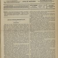 0933 - Page 921 - Sommaire / Revue clinique hebdomadaire. L'insolation