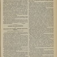 0959 - Page 947 - Revue clinique hebdomadaire. Fièvre typhoïde. - Plaie du pouce. - Mort au huitième jour. - Abcès métastatiques multiples / Clinique des départements. Plaie d'arme à feu à la jambe. - Chirurgie conservatrice. Guérison. Par M. E. Sonrier...