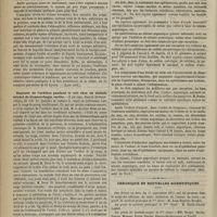 0962 - Page 950 - Revue de la presse. Un cas de ladrerie généralisée chez l'homme. (Lyon méd.) / Rupture de l'urèthre pendant le coït chez un malade atteint de blennorrhagie cordée. (Lyon méd.) / Du traitement des ophthalmies. (Bull. méd. du Nord) / Chronique et nouvelles scientifiques