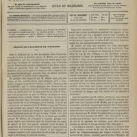 0973 - Page 961 - Sommaire / Séance de l'Académie de médecine. [Dr Brochin]