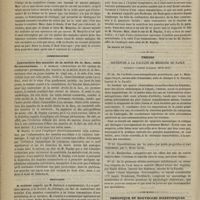 0986 - Page 974 - Société de chirurgie. Séance du 10 octobre 1877. Discussion / Communication. Contracture des muscles de la moitié de la face, suite de traumatisme. M. Duplay / Discussion / Thèses soutenues à la Faculté de médecine de Nancy pendant l'année scolaire 1876-1877 / Chronique et nouvelles scientifiques