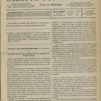 1013 - Page 1001 - Sommaire / Hôpital des Enfants-malades. M. Bouchut. Du délire et de la folie produite par les maladies de l'oreille interne