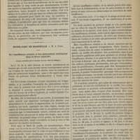 1015 - Page 1003 - Hôpital des cliniques. M. Broca. Section du cordon inguinal. - Hémorrhagie. Action du perchlorure de fer / Hôtel-Dieu de Marseille. M. A. Fabre. De l'insuffisance mitrale et des phénomènes cardiaques dans la fièvre typhoïde. (Leçon recueillie par le Docteur Garcin...)