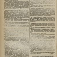 1042 - Page 1030 - Congrès de Genève. Discussion. Hernie de la ligne semi-circulaire. M. Daniel-Mollière... / Des altérations de forme et de capacité de la vessie. M. Mallez / De la névrotomie dans les névralgies. M. Létiévant... / Résection de l'os maxillaire. M. Létiévant / De la valeur comparative de la prothèse et des opérations plastiques dans les fissures de la voûte et du voile du palais. M. Trélat / Comparaison du thermo-cautère et du galvano-cautère. M. Juillard. (A suivre) / Chronique et nouvelles scientifiques