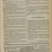 1043 - Page 1031 - Chronique et nouvelles scientifiques. Faculté de médecine de Lyon / Cours de chimie médicale / Cours d'histoire de la médecine et de la chirurgie / Hospice de la Salpêtrière / Cours de pathologie chirurgicale / Hôpital Necker / Opérations et appareils / Bulletin bibliographique